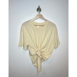 Abound Oversized Cream Color T-Shirt